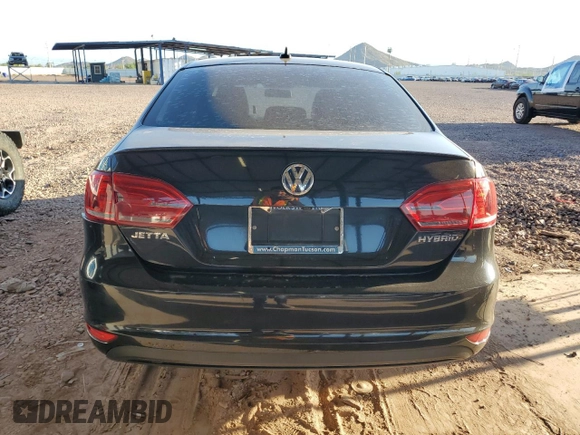 2013 Volkswagen Jetta Hybrid SE with VIN 3VW637AJ3DM303498, listed as a Copart auction lot 63505045 with 160,777 mi miles and Clean title. Bid and sale history available at DreamBid. Image 6.