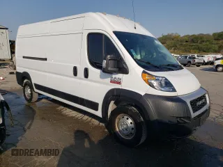 2020 Ram ProMaster Cargo with VIN 3C6TRVDG0LE139653, listed as a Copart auction lot 79125974 with 30,067 mi miles and Salvage Title. Bid and sale history available at carsss.com. Image 4.