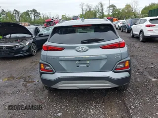 2020 Hyundai Kona Limited with VIN KM8K3CA5XLU396152, listed as a IAAI auction lot 42165576 with 35,260 mi miles. Bid and sale history available at carsss.com. Image 17.
