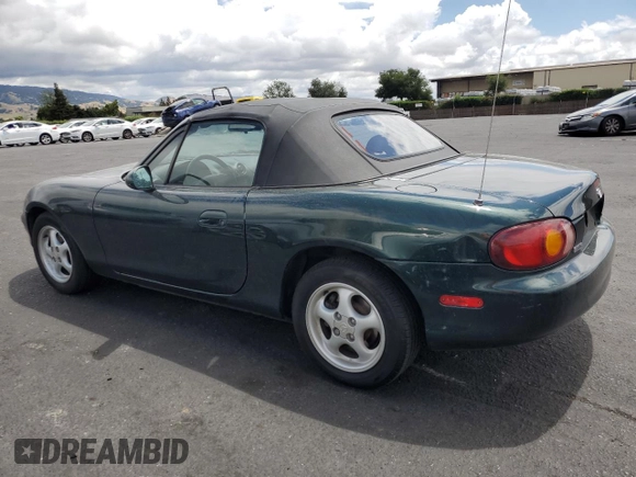 1999 Mazda MX-5 Miata z VIN JM1NB3539X0107918, wystawiony jako Copart lot #56693795 z przebiegiem 42 518 mil mil oraz Czysty tytuł • Clean title. Historia ofert i sprzedaży dostępna na DreamBid. Obrazek 2.