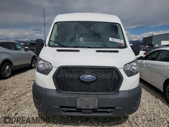 2022 Ford Transit Cargo z VIN 1FTYE1C86NKA58458, wystawiony jako Copart lot #56741155 z przebiegiem 41 243 mil mil oraz Szkoda całkowita • Salvage title. Historia ofert i sprzedaży dostępna na DreamBid. Obrazek 5.