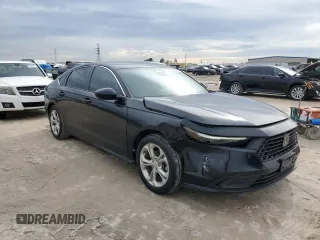 2023 Honda Accord Sedan LX with VIN 1HGCY1F29PA031001, listed as a Copart auction lot 88730025 with 23,261 mi miles and Salvage Title. Bid and sale history available at carsss.com. Image 4.