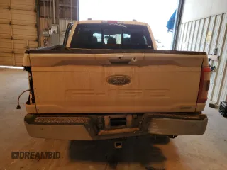 2023 Ford F-150 XL with VIN 1FTEW1EP9PKF30448, listed as a Copart auction lot 44370485 with 35,624 mi miles and Salvage Title. Bid and sale history available at carsss.com. Image 6.