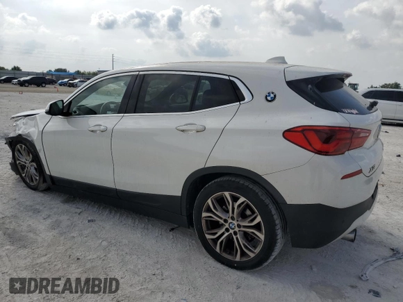 2018 BMW X2 xDrive28i with VIN WBXYJ5C32JEF79876, listed as a Copart auction lot 50138865 with 58,303 mi miles and Salvage Title. Bid and sale history available at carsss.com. Image 2.