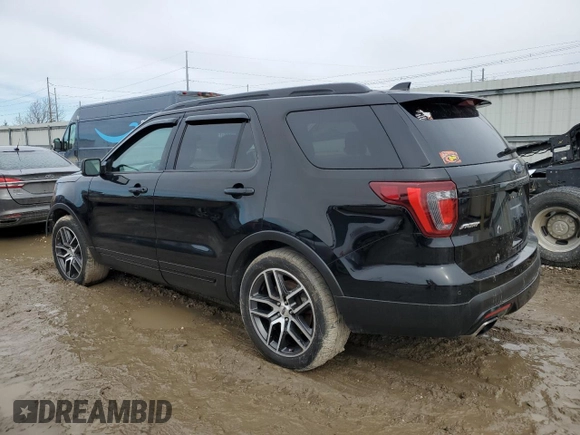 2016 Ford Explorer Sport with VIN 1FM5K8GT9GGC65561, listed as a Copart auction lot 47173015 with 157,418 mi miles and Clean Title. Bid and sale history available at DreamBid. Image 2.