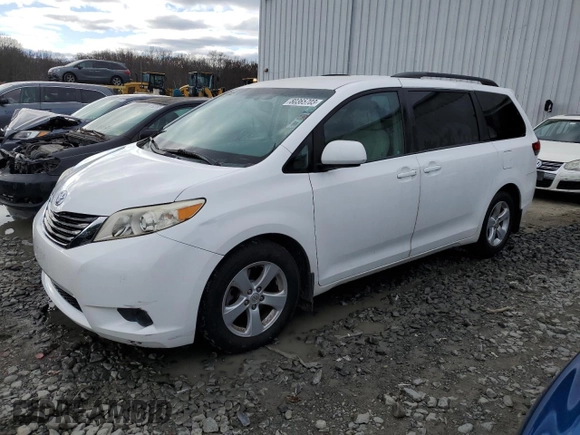 2013 Toyota Sienna LE AAS with VIN 5TDKK3DC6DS328311, listed as a Copart auction lot 80365703 with 81,873 mi miles and Salvage title. Bid and sale history available at DreamBid. Image 1.