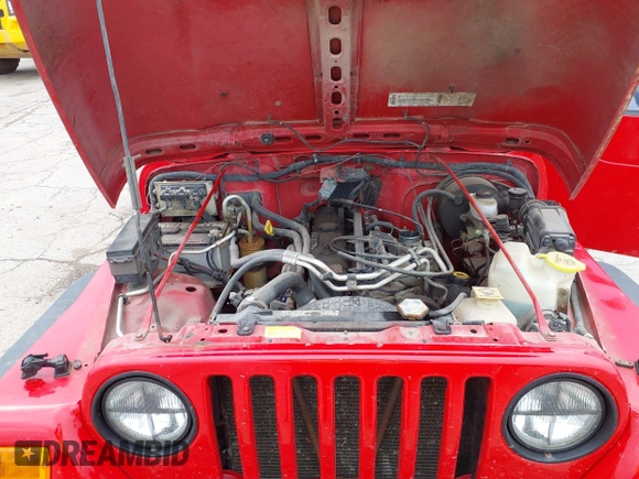 2000 Jeep Wrangler Sport with VIN 1J4FA49S7YP713672, listed as a IAAI auction lot 41924814 with 172,688 mi miles. Bid and sale history available at carsss.com. Image 10.