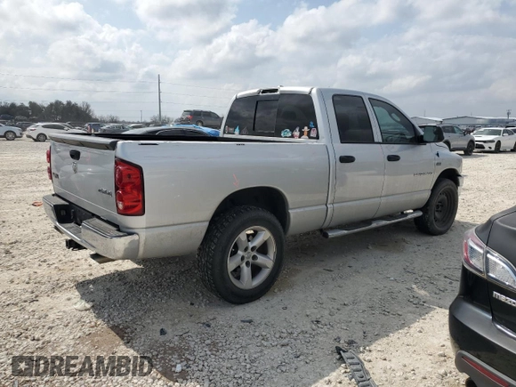 2007 Dodge 1500 SLT with VIN 1D7HU18277S273119, listed as a Copart auction lot 46879425 with 238,182 mi miles and Salvage Title. Bid and sale history available at carsss.com. Image 3.