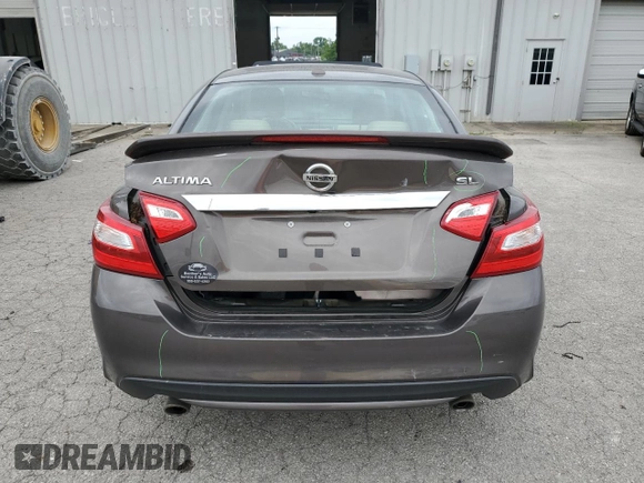 2017 Nissan Altima SV with VIN 1N4AL3AP1HC114551, listed as a Copart auction lot 58602075 with 81,839 mi miles and Salvage title. Bid and sale history available at DreamBid. Image 6.