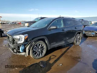 2023 GMC Terrain SLT with VIN 3GKALVEG8PL201189, listed as a Copart auction lot 44583515 with 28,830 mi miles and Salvage Title. Bid and sale history available at carsss.com. Image 1.