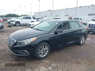 2016 Hyundai Sonata SE with VIN 5NPE24AF1GH388878, listed as a IAAI auction lot 39442510 with 158,111 mi miles and . Bid and sale history available at carsss.com. Image 17.