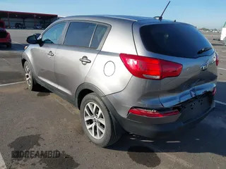 2015 Kia Sportage LX with VIN KNDPB3AC1F7767410, listed as a IAAI auction lot 41815807 with 128,222 mi miles and . Bid and sale history available at carsss.com. Image 3.