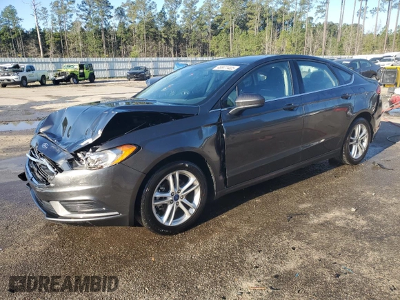 2018 Ford Fusion SE with VIN 3FA6P0H78JR107585, listed as a Copart auction lot 49971405 with 98,727 mi miles and Salvage Title. Bid and sale history available at DreamBid. Image 1.