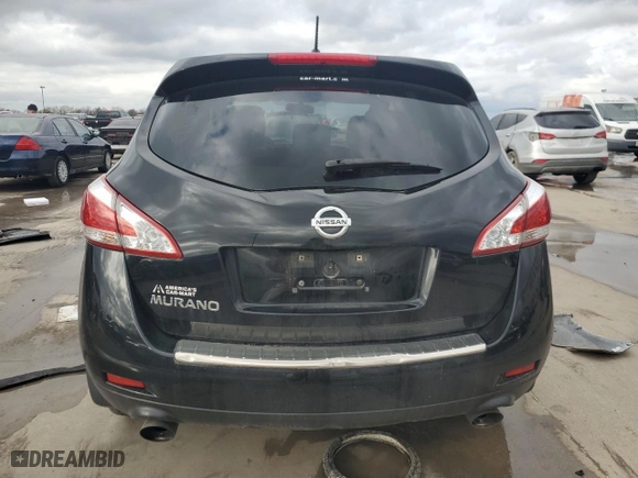 2013 Nissan Murano SV with VIN JN8AZ1MU2DW212435, listed as a Copart auction lot 85273084 with 170,020 mi miles and Salvage Title. Bid and sale history available at carsss.com. Image 6.