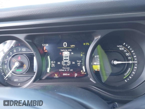 2024 Jeep Wrangler Willys z VIN 1C4RJXN61RW322456, wystawiony jako IAAI lot #41747226 z przebiegiem 2 043 mil mil oraz . Historia ofert i sprzedaży dostępna na DreamBid. Obrazek 15.