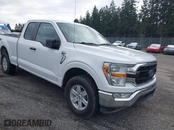 2021 Ford F-150 XL z VIN 1FTEX1EP4MKD18615, wystawiony jako IAAI lot #41580207 z przebiegiem 69 478 mil mil oraz . Historia ofert i sprzedaży dostępna na DreamBid. Obrazek 1.