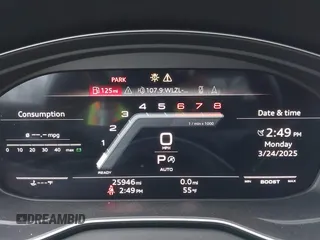 2023 Audi SQ5 Premium Plus z VIN WA1B4AFY9P2195394, wystawiony jako IAAI lot #41855818 z przebiegiem 25 946 mil mil oraz . Historia ofert i sprzedaży dostępna na DreamBid. Obrazek 7.