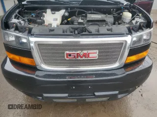2018 GMC Savana Cargo Van with VIN 1GTW7BFG5J1160683, listed as a Copart auction lot 53020075 with 81,359 mi miles and Salvage Title. Bid and sale history available at carsss.com. Image 12.
