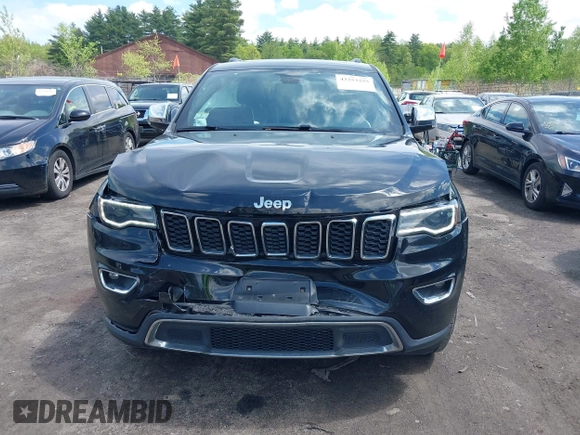 2017 Jeep Grand Cherokee Limited with VIN 1C4RJFBG1HC908923, listed as a IAAI auction lot 42253255 with 97,355 mi miles and . Bid and sale history available at DreamBid. Image 12.