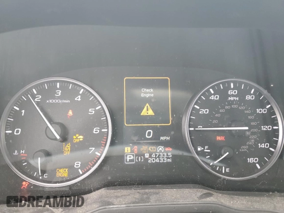 2024 Subaru Crosstrek Premium with VIN JF2GUADC7RH358824, listed as a Copart auction lot 64696895 with 20,433 mi miles and Salvage title. Bid and sale history available at DreamBid. Image 9.