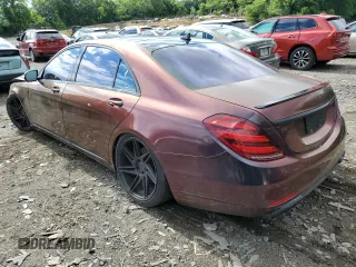 2019 Mercedes-Benz S 560 with VIN WDDUG8GB1KA460161, listed as a Copart auction lot 56998664 with Not Provided miles and Salvage Title. Bid and sale history available at DreamBid. Image 2.