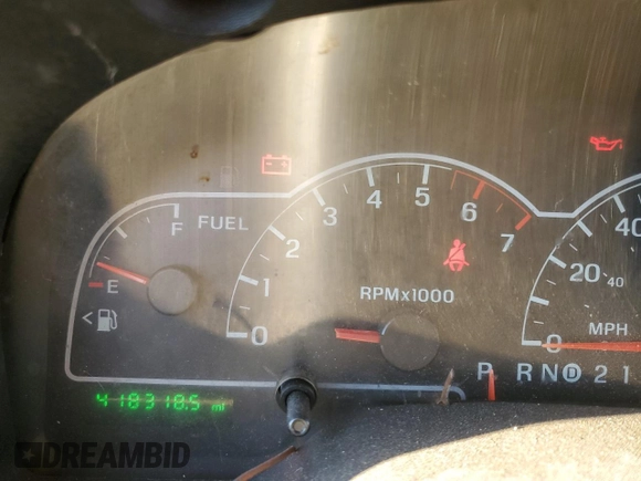 2000 Ford Windstar LX with VIN 2FMZA5042YBC35154, listed as a Copart auction lot 75300434 with 418,318 mi miles and Salvage Title. Bid and sale history available at carsss.com. Image 9.