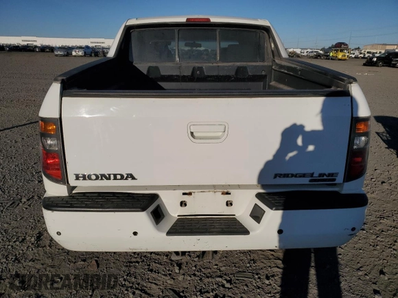 2006 Honda Ridgeline RTS with VIN 2HJYK16486H514448, listed as a Copart auction lot 73975334 with 235,344 mi miles and Salvage Title. Bid and sale history available at carsss.com. Image 6.