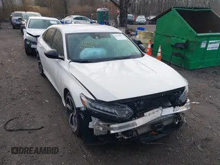 2019 Honda Accord Sedan Sport 1.5T with VIN 1HGCV1F32KA016804, listed as a IAAI auction lot 41743202 with 80,573 mi miles. Bid and sale history available at carsss.com. Image 6.