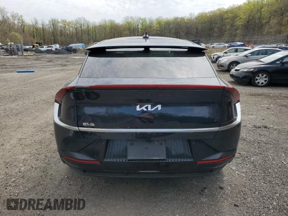 2024 Kia EV6 Wind with VIN KNDC3DLC8R5211562, listed as a Copart auction lot 52873225 with 17,517 mi miles and Salvage Title. Bid and sale history available at carsss.com. Image 6.