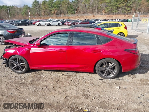 2023 Acura Integra w/A-Spec Package with VIN 19UDE4H36PA025466, listed as a IAAI auction lot 40806180 with 17,526 mi miles and . Bid and sale history available at DreamBid. Image 15.