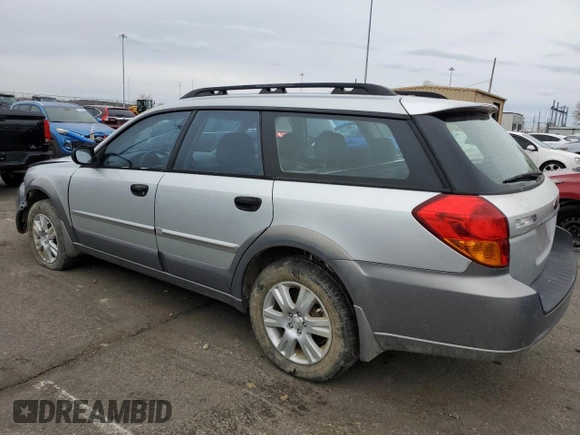 2005 Subaru Legacy Outback z VIN 4S4BP61C257343953, wystawiony jako Copart lot #51345475 z przebiegiem 210 084 mil mil oraz Szkoda całkowita • Salvage title. Historia ofert i sprzedaży dostępna na DreamBid. Obrazek 2.