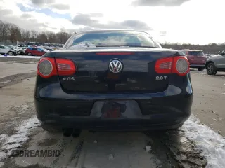 2007 Volkswagen Eos 2.0T with VIN WVWFA71F67V037800, listed as a Copart auction lot 83489074 with 114,727 mi miles and Salvage Title. Bid and sale history available at DreamBid. Image 6.