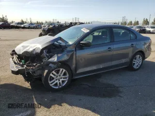 2015 Volkswagen Jetta S with VIN 3VW2K7AJ3FM226149, listed as a Copart auction lot 49992355 with 114,948 mi miles and Salvage title. Bid and sale history available at DreamBid. Image 1.