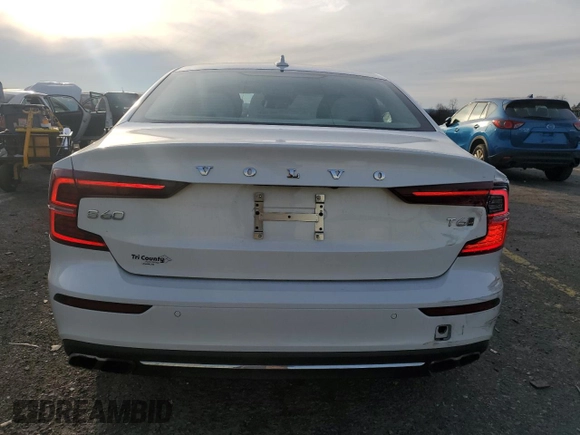 2021 Volvo S60 Inscription with VIN 7JRA22TL8MG096829, listed as a Copart auction lot 81316364 with 40,169 mi miles and Salvage Title. Bid and sale history available at carsss.com. Image 6.
