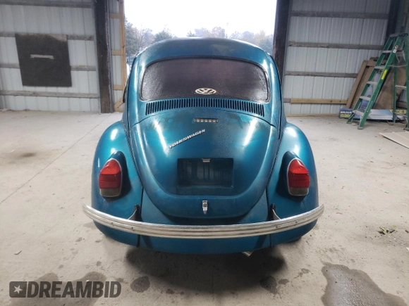 1970 Volkswagen Beetle with VIN 1102596488, listed as a Copart auction lot 79020114 with 50,115 mi miles and Salvage Title. Bid and sale history available at DreamBid. Image 6.