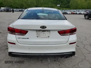 2019 Kia Optima LX with VIN 5XXGT4L34KG311998, listed as a Copart auction lot 56686955 with 135,484 mi miles and Salvage title. Bid and sale history available at DreamBid. Image 6.