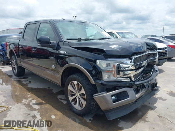2018 Ford F-150 XL with VIN 1FTEW1EG8JFA43905, listed as a IAAI auction lot 42364574 with 139,009 mi miles and . Bid and sale history available at DreamBid. Image 1.