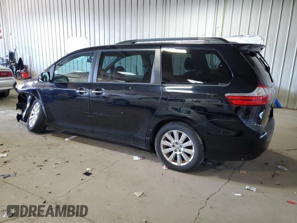 2015 Toyota Sienna Ltd with VIN 5TDDK3DC0FS102454, listed as a Copart auction lot 50228365 with 99,930 mi miles and Clean Title. Bid and sale history available at carsss.com. Image 2.