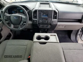 2017 Ford F-150 XL with VIN 1FTEX1EP9HKC44209, listed as a Copart auction lot 49645355 with 136,400 mi miles and Salvage Title. Bid and sale history available at carsss.com. Image 8.