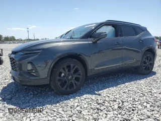 2020 Chevrolet Blazer RS z VIN 3GNKBKRS4LS642860, wystawiony jako Copart lot #55341445 z przebiegiem 72 441 mil mil oraz Nie do naprawy • Non repairable. Historia ofert i sprzedaży dostępna na DreamBid. Obrazek 1.