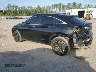 2023 Infiniti QX55 Luxe с VIN 3PCAJ5JR3PF106854, выставлен на аукционе Copart как лот 52217985 с пробегом 24 380 миль миль и Списание • Salvage title. История ставок и продаж доступна на DreamBid. Изображение 2.