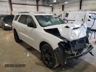 2021 Dodge Durango GT Plus with VIN 1C4RDJDG0MC572246, listed as a Copart auction lot 51979865 with 41,836 mi miles and Salvage title. Bid and sale history available at DreamBid. Image 4.