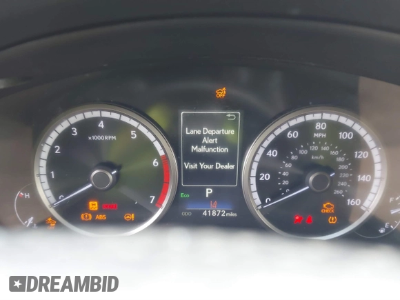 2019 Lexus NX 300 with VIN JTJBARBZ2K2186862, listed as a IAAI auction lot 41867777 with 41,872 mi miles and . Bid and sale history available at DreamBid. Image 7.