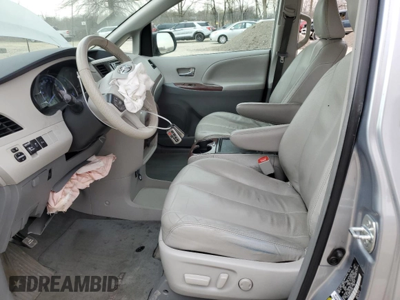 2014 Toyota Sienna XLE with VIN 5TDYK3DC2ES434962, listed as a Copart auction lot 50240815 with 150,503 mi miles and Salvage Title. Bid and sale history available at carsss.com. Image 7.
