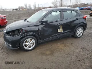 2019 Nissan Kicks S z VIN 3N1CP5CUXKL517917, wystawiony jako Copart lot #52578895 z przebiegiem 93 869 mil mil oraz Szkoda całkowita • Salvage title. Historia ofert i sprzedaży dostępna na DreamBid. Obrazek 1.