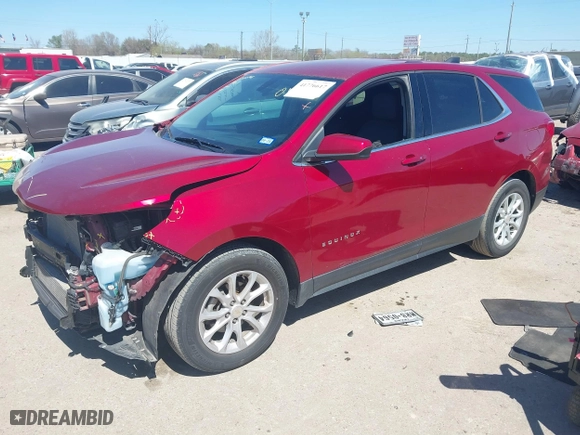 2018 Chevrolet Equinox LT with VIN 3GNAXJEV1JS546303, listed as a IAAI auction lot 41776617 with 107,347 mi miles. Bid and sale history available at carsss.com. Image 17.