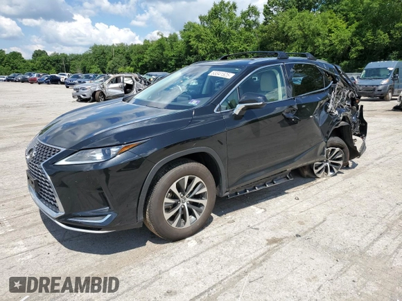 2020 Lexus RX 350 with VIN 2T2HZMDA3LC224243, listed as a Copart auction lot 63341525 with 28,213 mi miles and Salvage title. Bid and sale history available at DreamBid. Image 1.