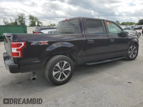 2020 Ford F-150 XL with VIN 1FTEW1CP2LKD05513, listed as a Copart auction lot 59467125 with Not provided miles and Clean title. Bid and sale history available at DreamBid. Image 3.