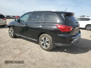 2017 Nissan Pathfinder SL with VIN 5N1DR2MMXHC903892, listed as a Copart auction lot 51174895 with 133,868 mi miles and Salvage Title. Bid and sale history available at DreamBid. Image 2.