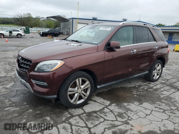 2013 Mercedes-Benz M 350 with VIN 4JGDA5JB4DA256763, listed as a Copart auction lot 51978225 with 153,819 mi miles and Clean Title. Bid and sale history available at DreamBid. Image 1.